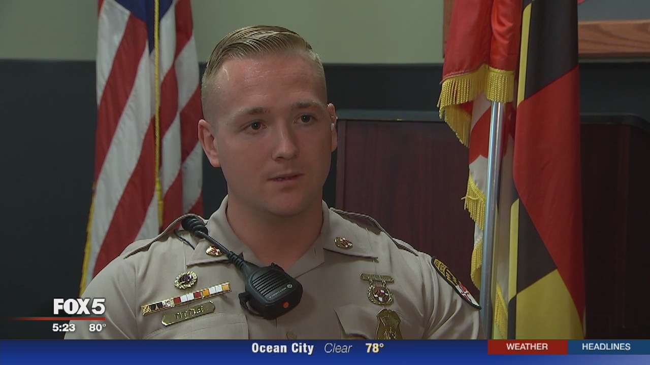 Riding along with Maryland State Police's Trooper of the Year