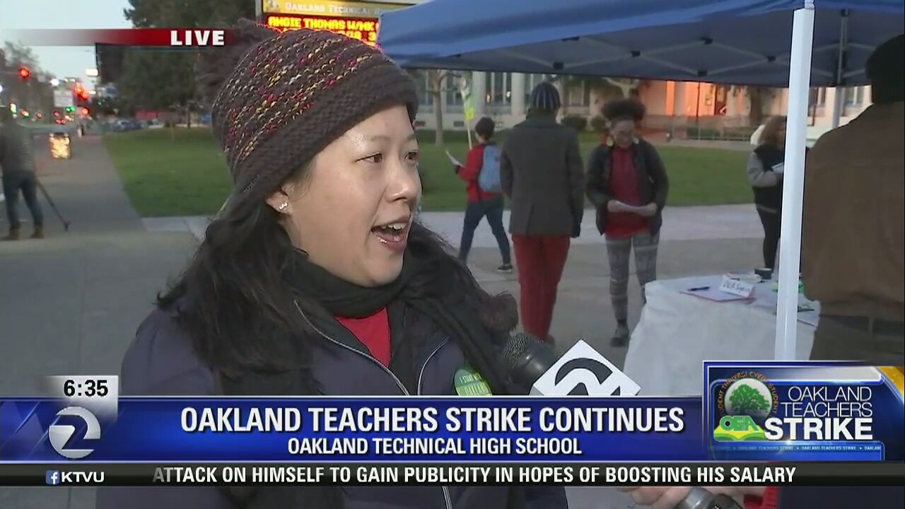 Day 2: Oakland teachers head back to picket line