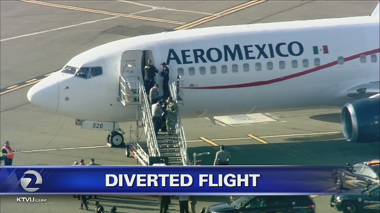 Passengers fume after flight diverted to Oakland - 2 arrested