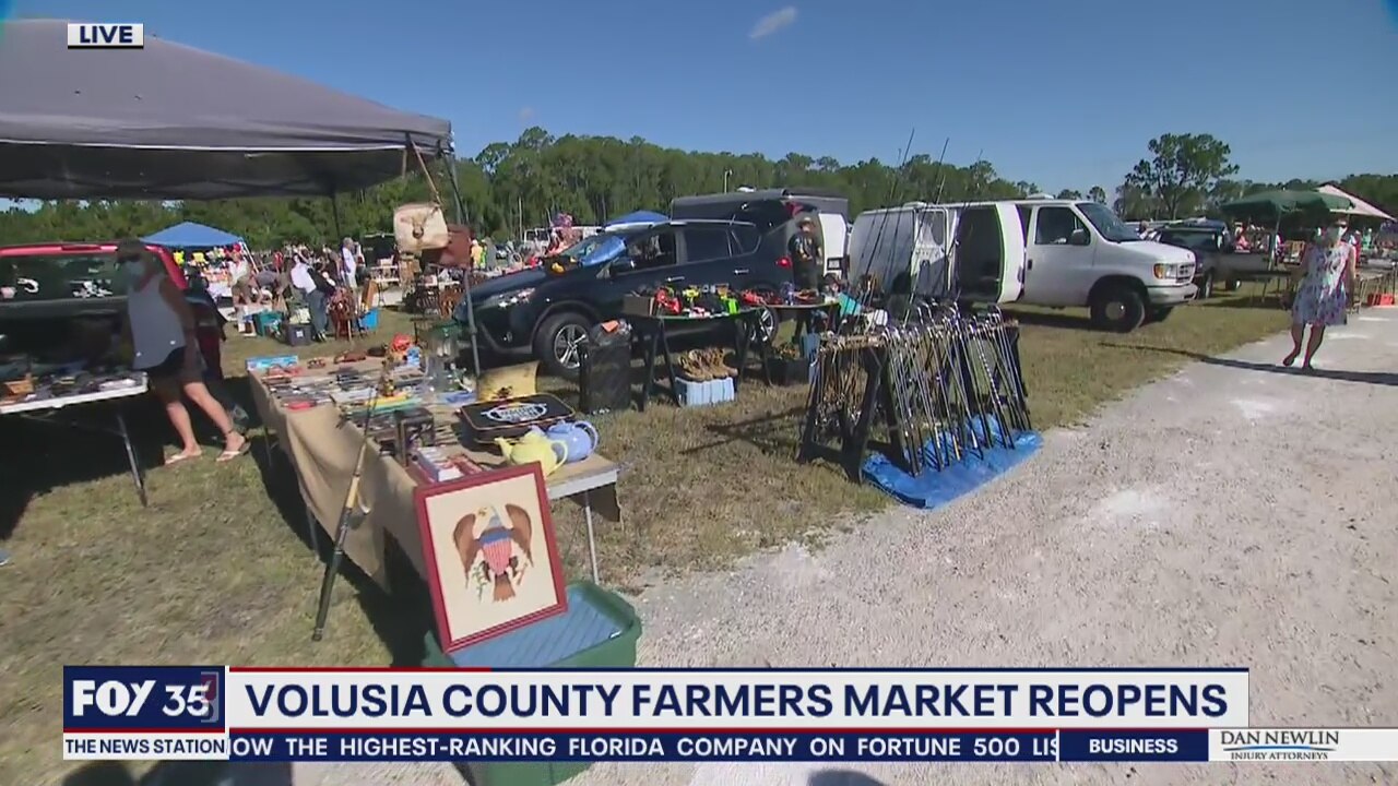 Volusia County Farmer's Market reopens