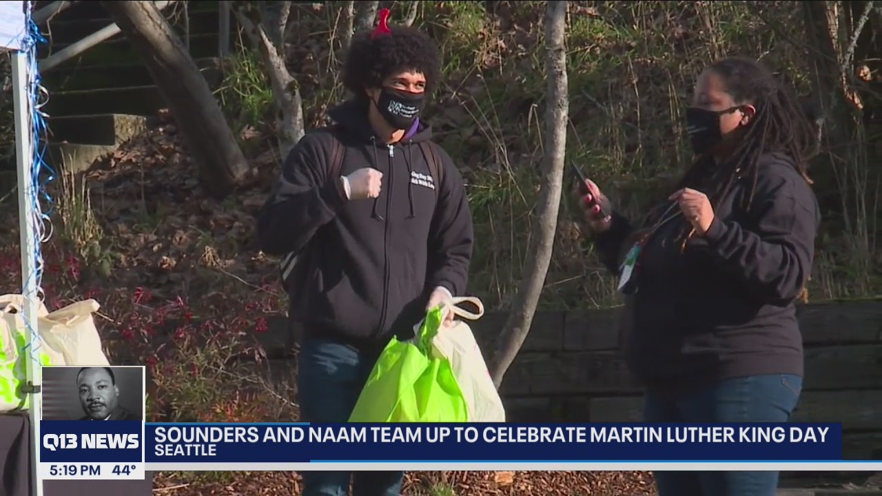 Seattle Sounders team up with NAAM to celebrate Martin Luther King Jr.