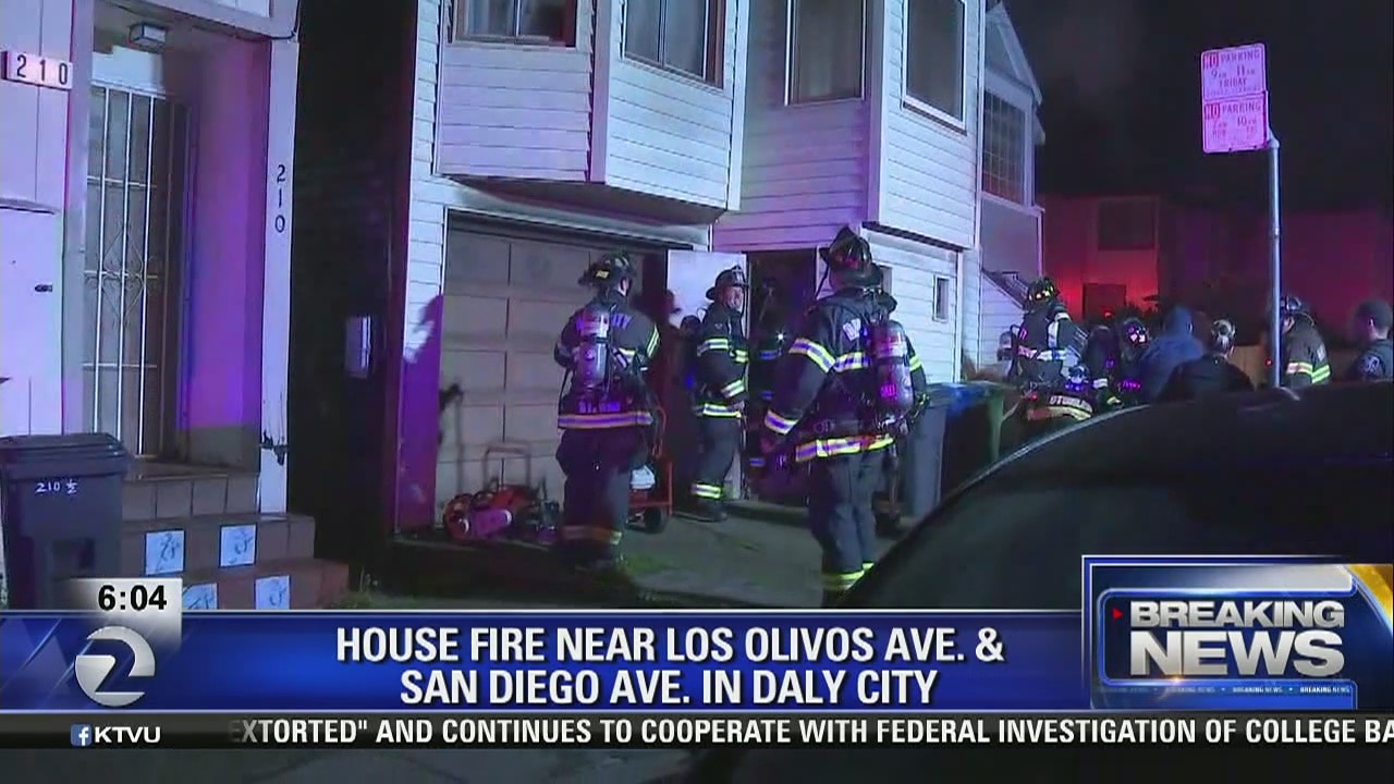 Crews respond to Daly City house fire