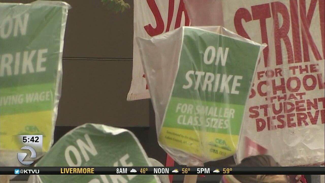 Oakland teachers strike goes into sixth day