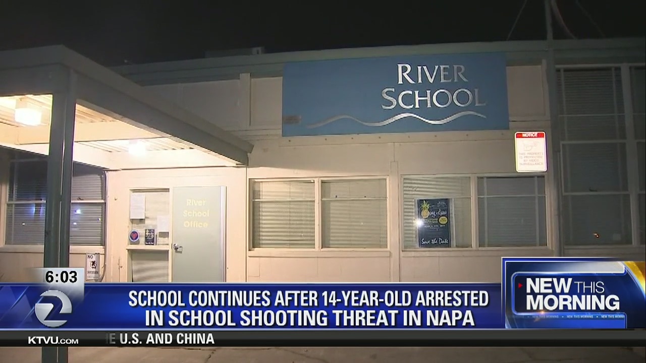 Napa boy, 14, arrested after threatening mass shooting at school