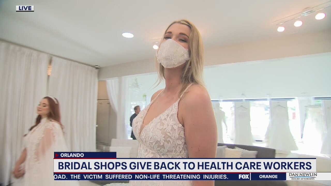 David Does It: Bridal shops giving back to healthcare workers