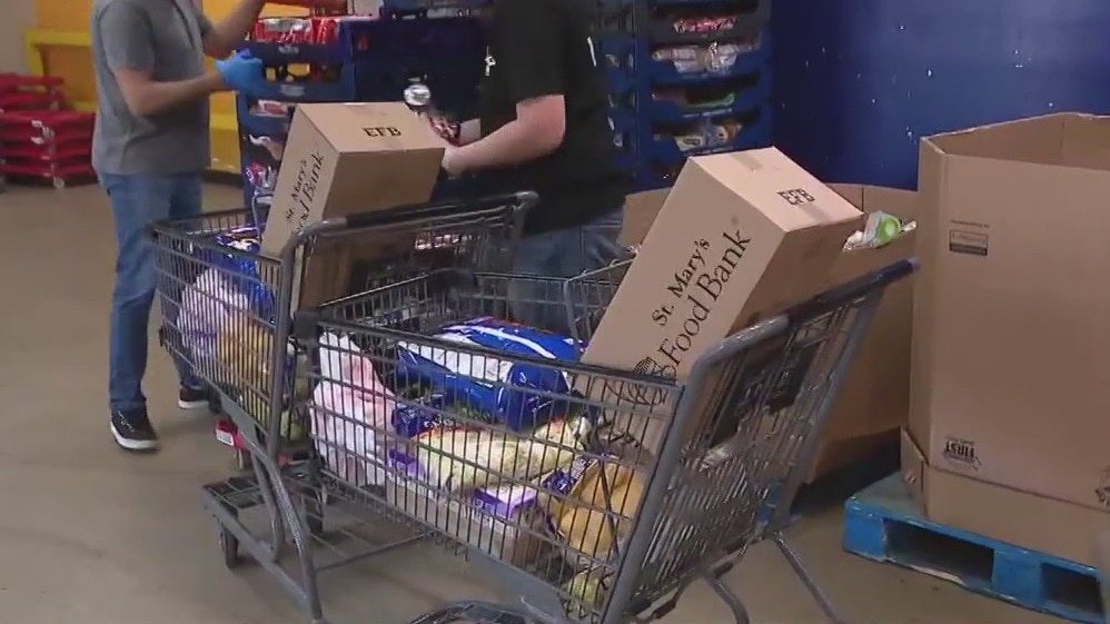 Food banks team up for Strike Out Hunger challenge