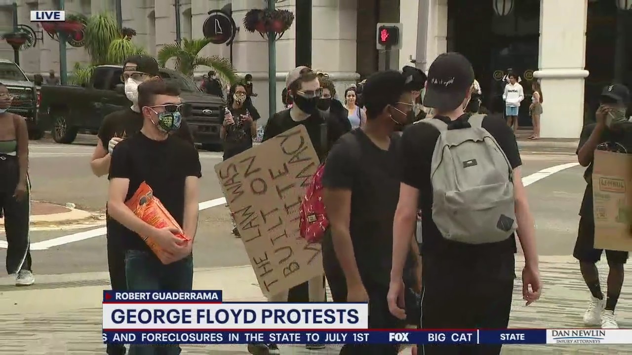 Rallies held in Downtown Orlando