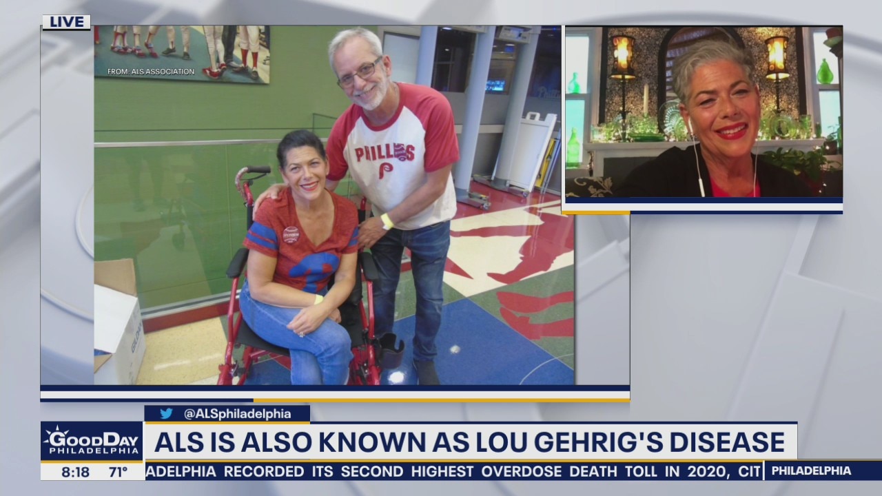 Local Phillies fan battles ALS and raises awareness for ALS with the Phillies