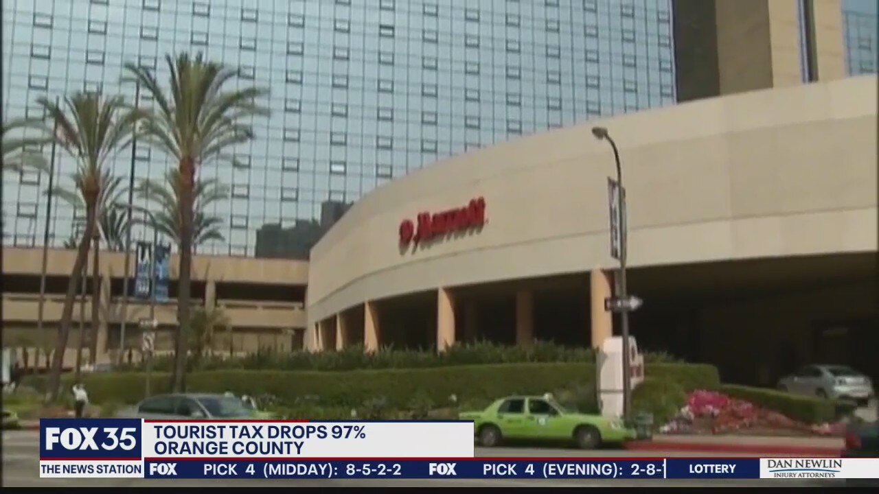 Tourist tax drops 97 percent in Orange County
