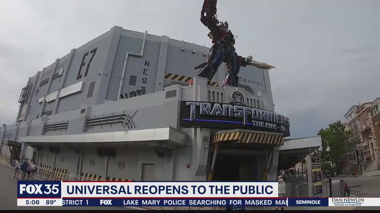 Universal Orlando reopens