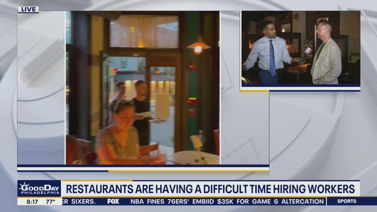 Restaurants are having a difficult time hiring workers