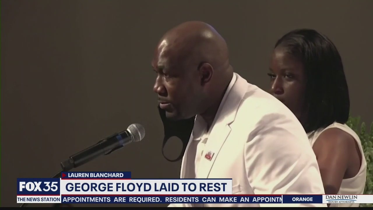 George Floyd laid to rest in Houston
