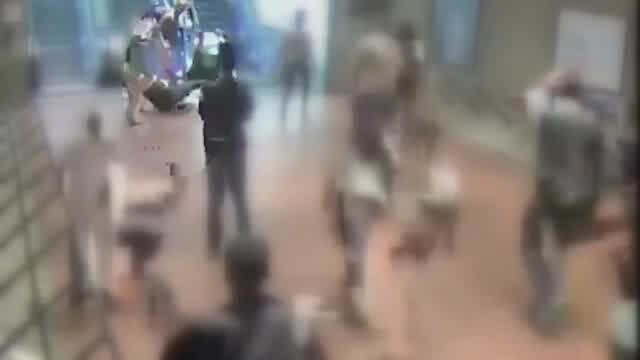 Surveillance video: Woman attacked outside SW Waterfront Metro station