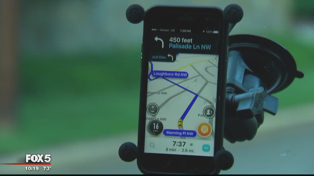 Waze app has drivers clogging up northwest DC neighborhood