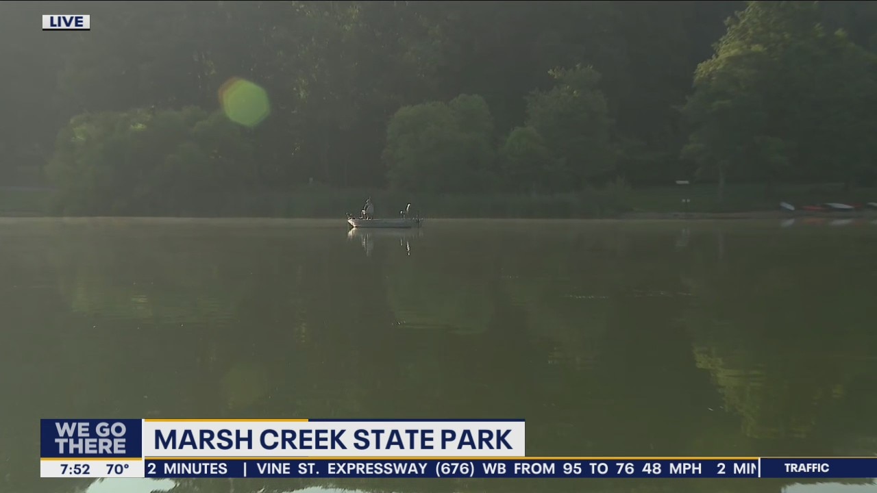 Celebrating the holiday at Marsh Creek State Park