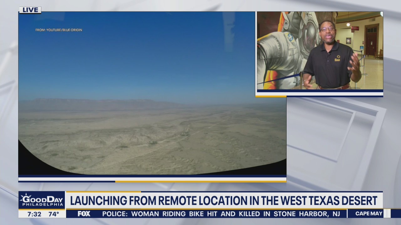Astronomer Derrick Pitts breaks down Blue Origin launch