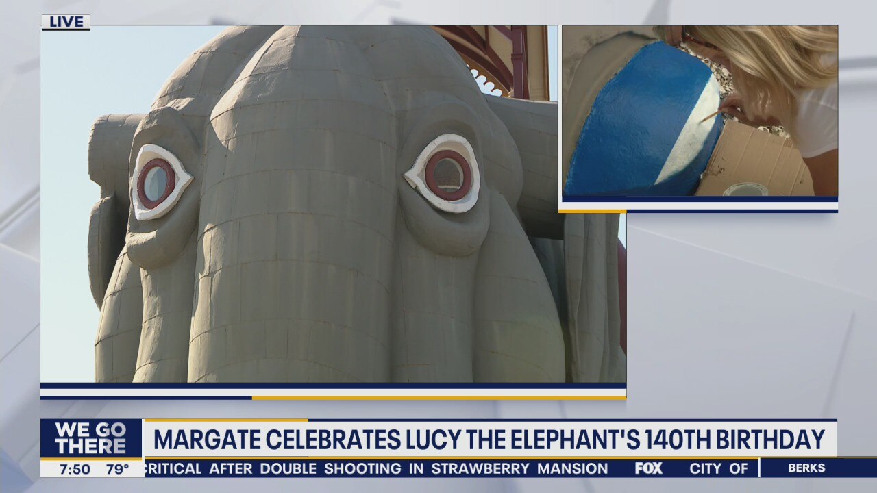 Margate celebrates Lucy the Elephant's 140th Birthday