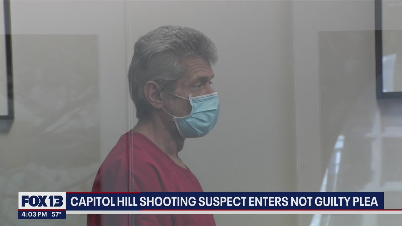 Man accused of firing gun off Capitol Hill balcony pleads not guilty