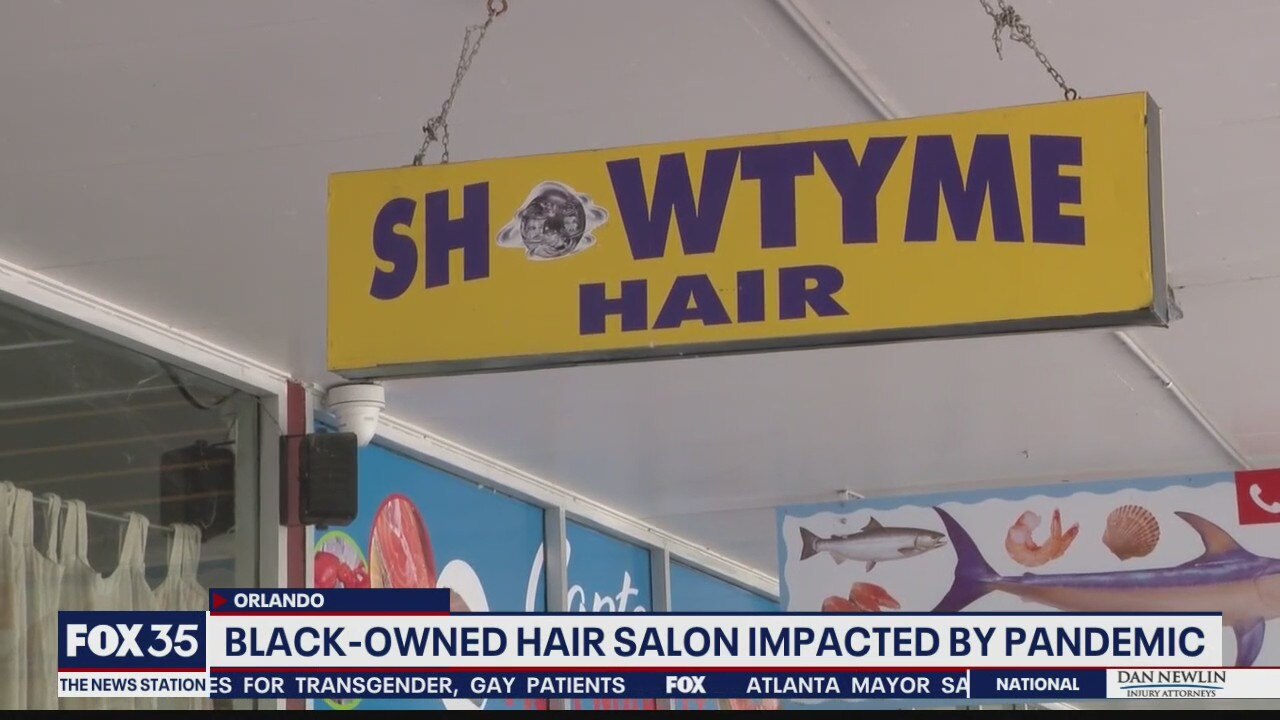 Black-owned hair salon impacted by pandemic