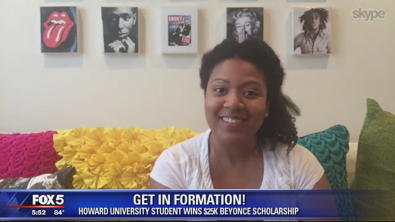 Howard University student wins Beyonce's Formation Scholarship
