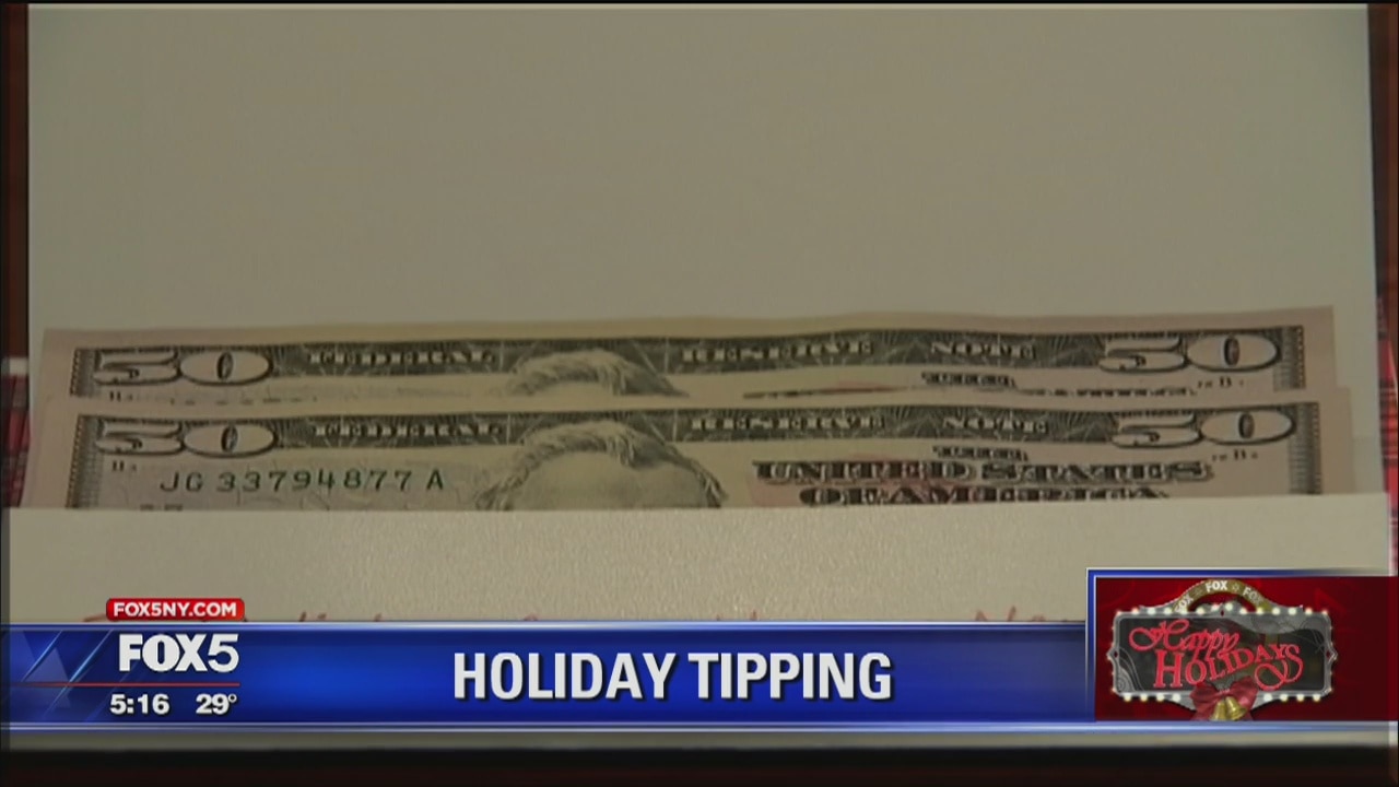 Tips for holiday tipping