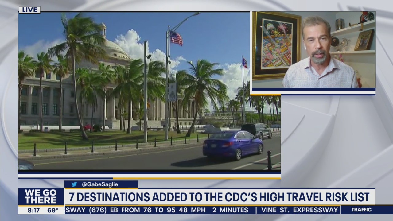 Seven popular traveling destinations added to CDC's high travel risk list