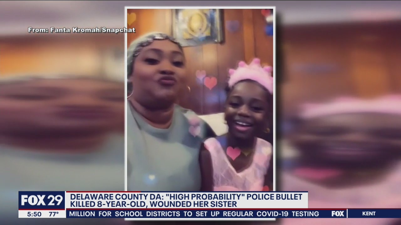 Police may have fired shots that killed girl, 8, at Delaware County football game, DA says
