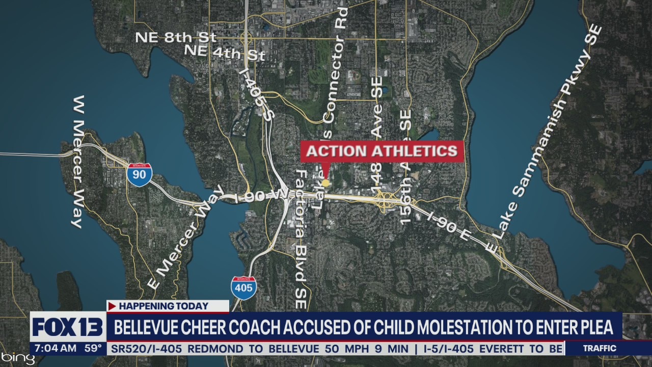 Bellevue cheer coach accused of child molestation to enter plea | FOX ...