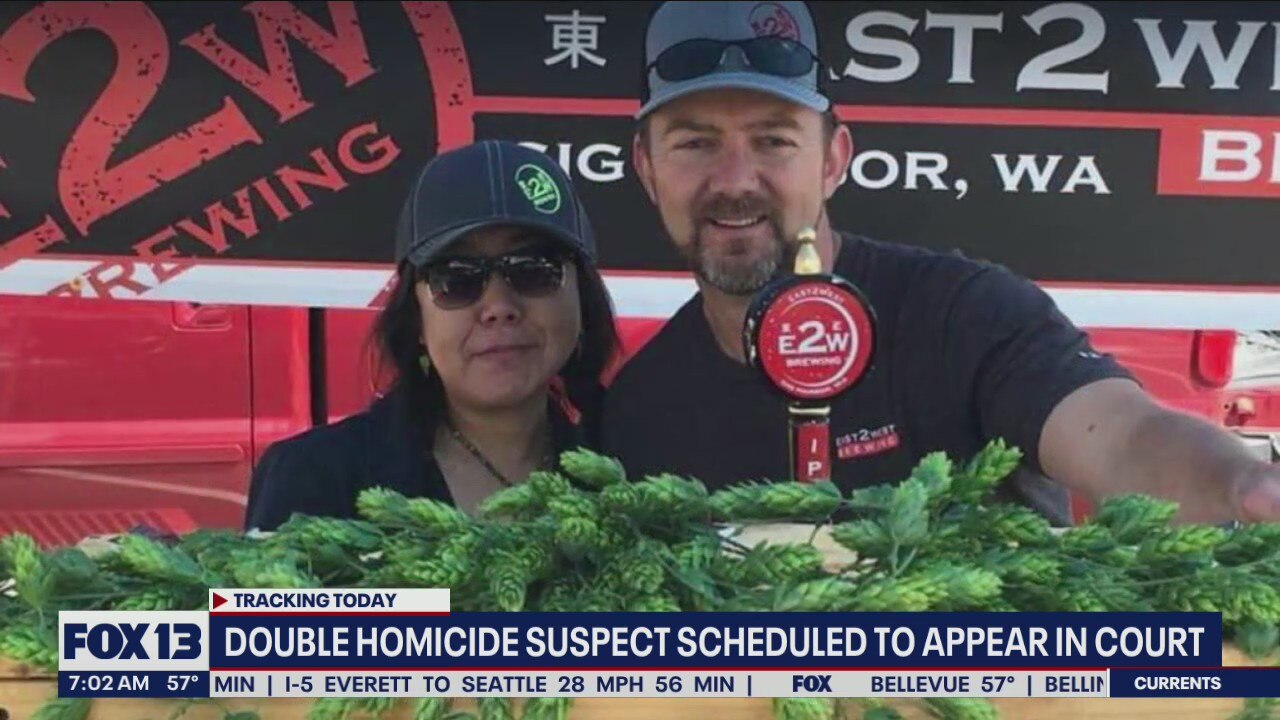 Double homicide suspect scheduled to appear in court | FOX 13 Seattle