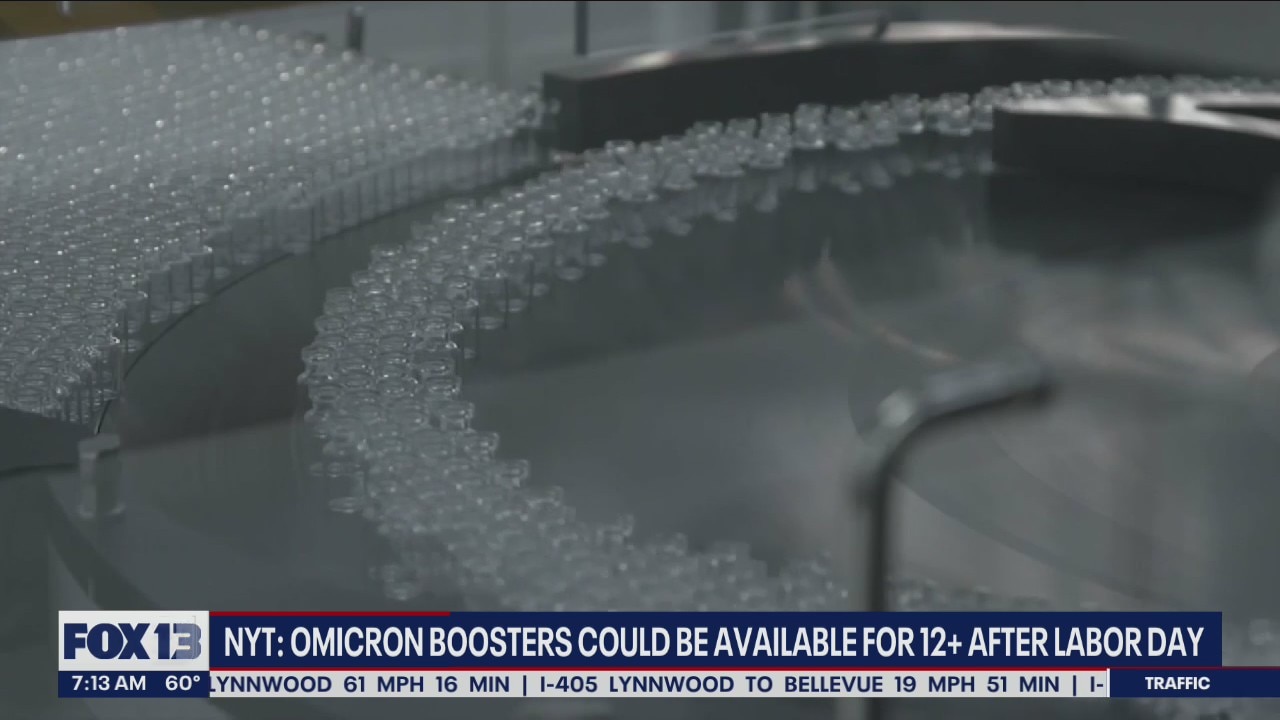 New COVID booster targeting Omicron could be available next month