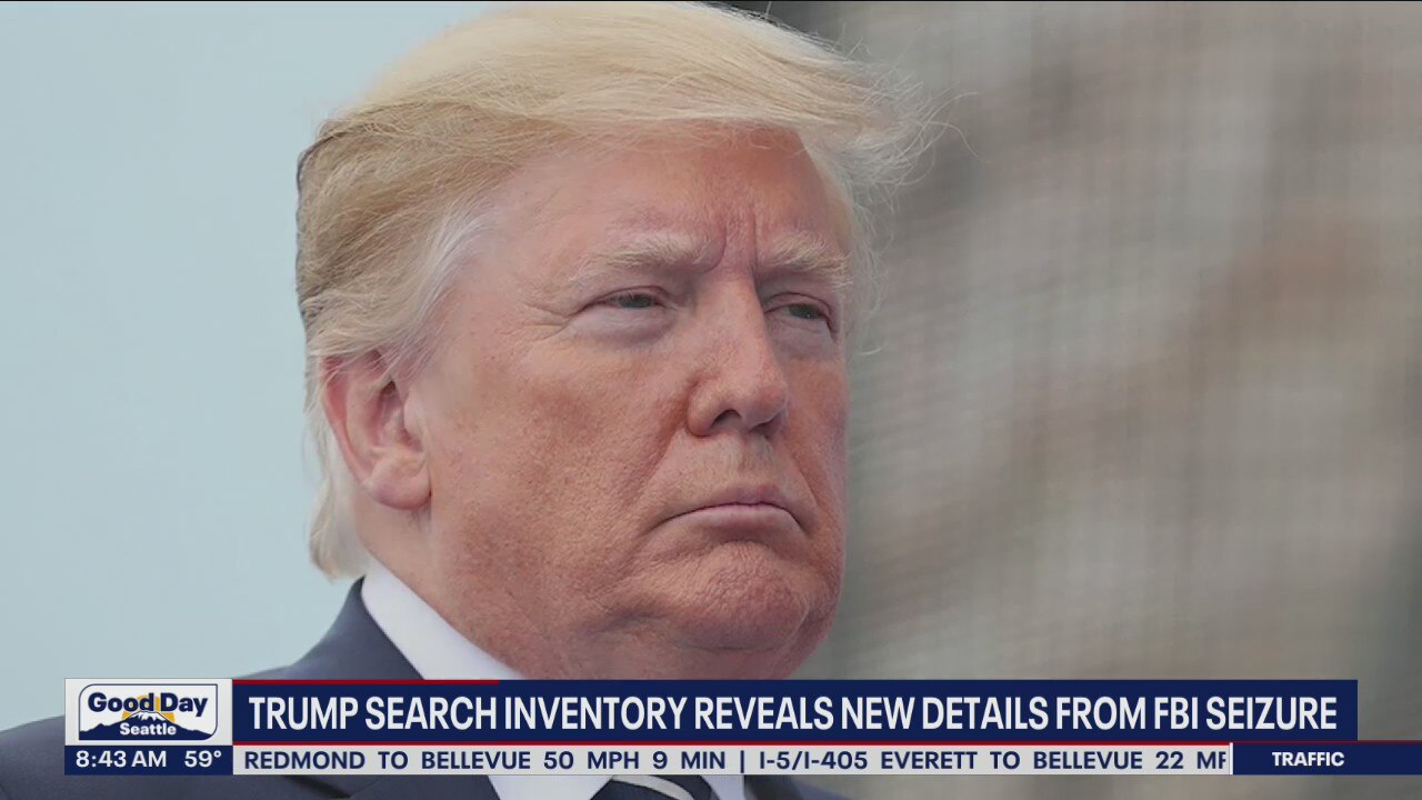 Trump search inventory reveals new details from FBI seizure