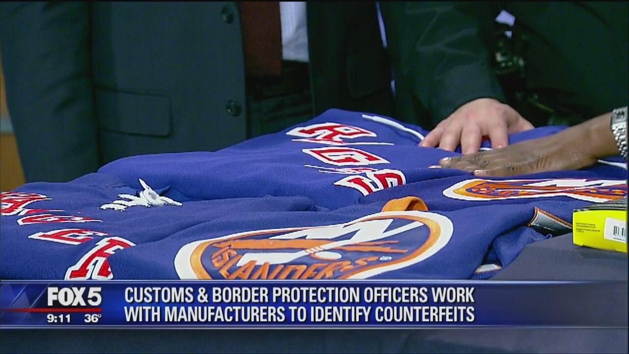 Watch out for counterfeit goods