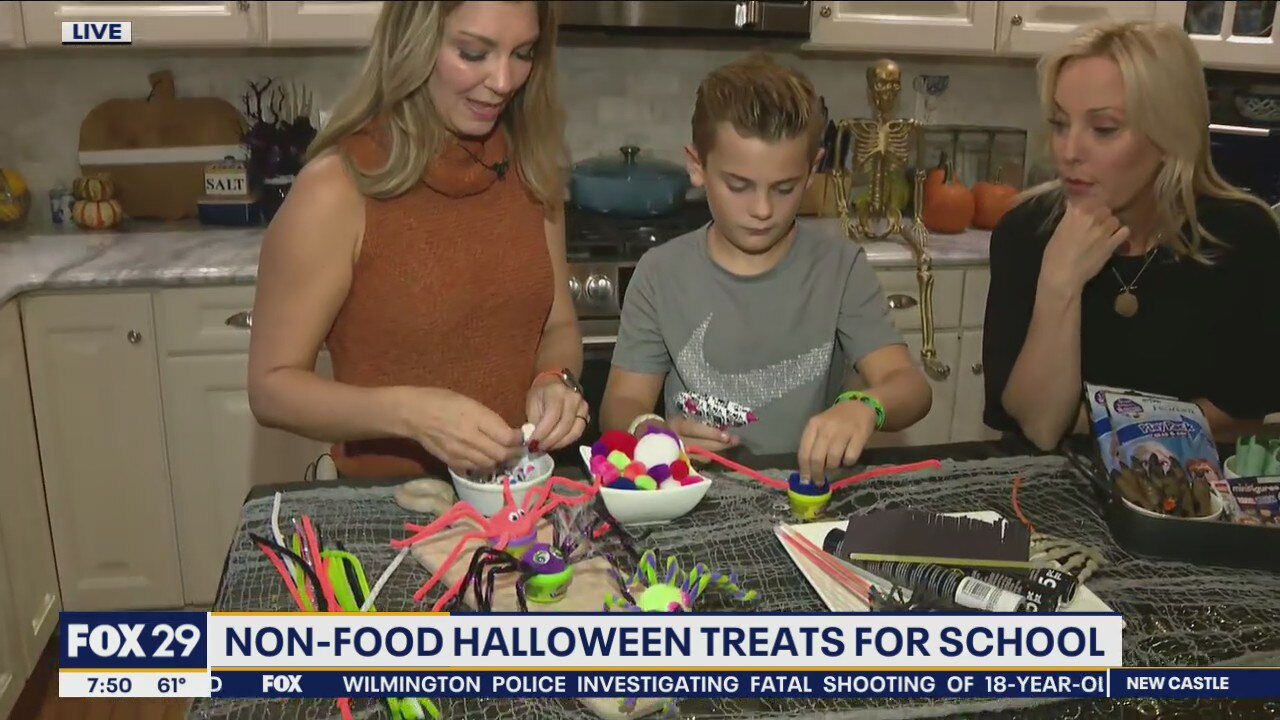 Non-food Halloween treats for school