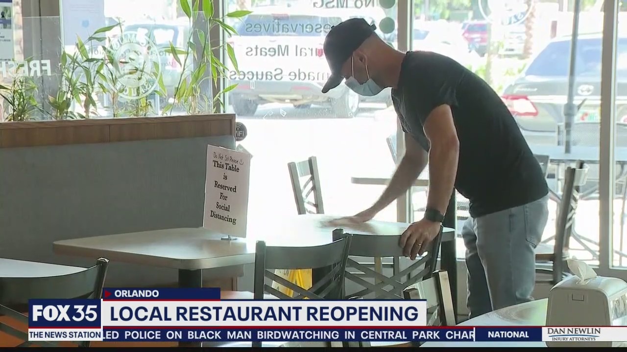 Orlando restaurant reopens after voluntarily closing