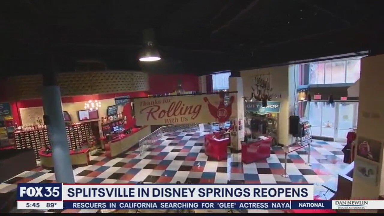 Splitsville in Disney Springs reopens