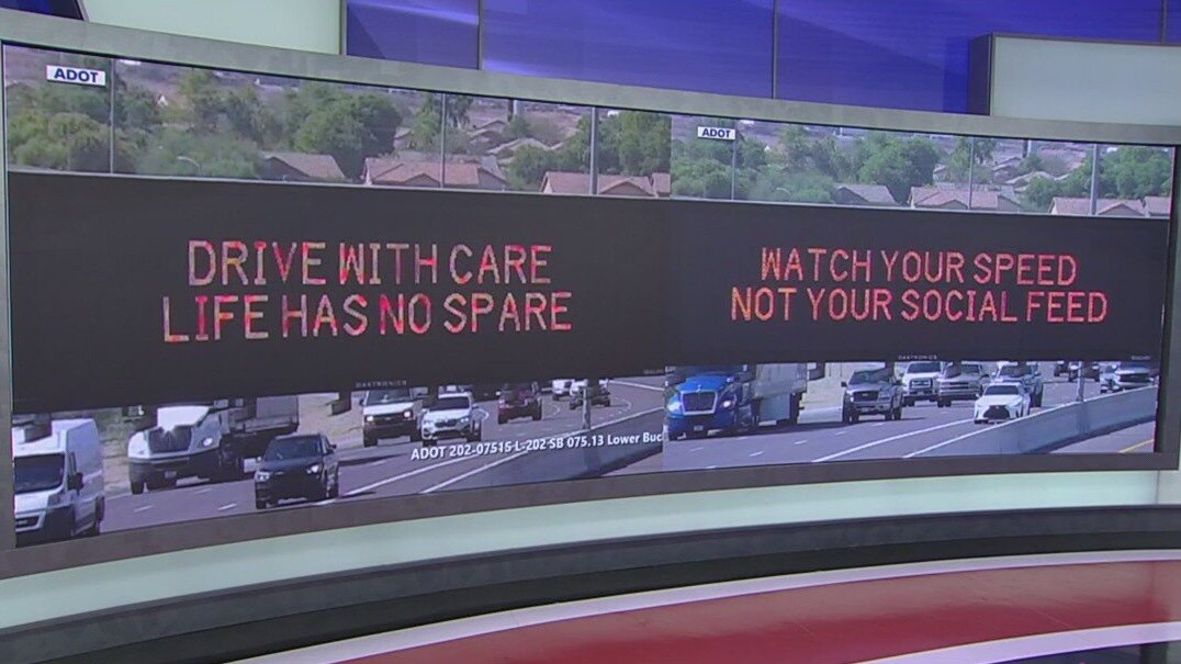 ADOT selects 2 new freeway safety messages
