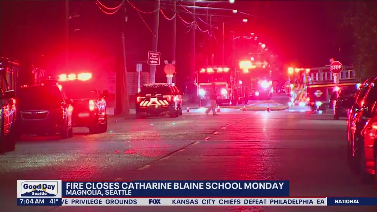 Police searching for man who set fire at school in Seattle
