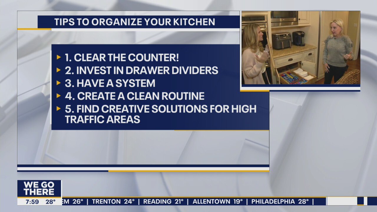 Tips to help you organize your kitchen