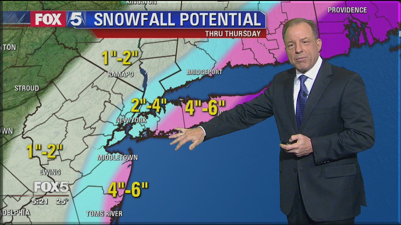 Snow and cold coming