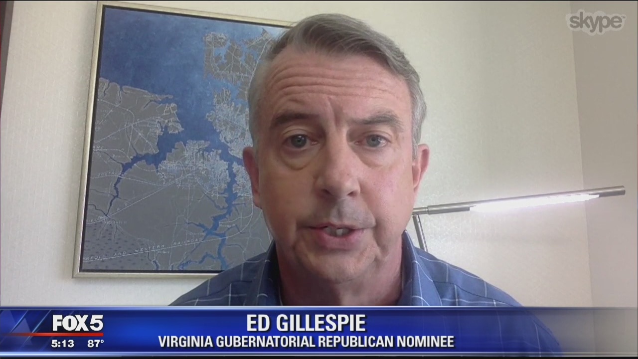 Virginia candidates for governor on MS13 Plans