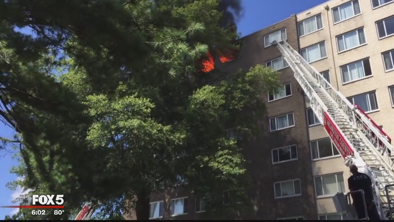 Apartment Fire Displace Residents