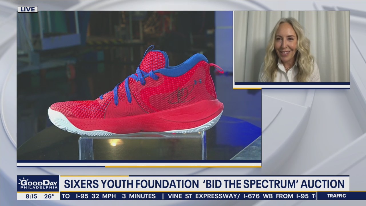 Sixers Youth Foundation auctioning 76ers gear