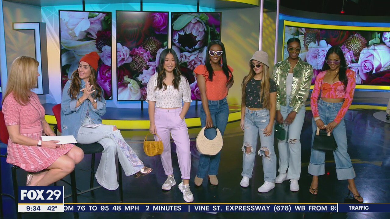 Stylish jeans for spring