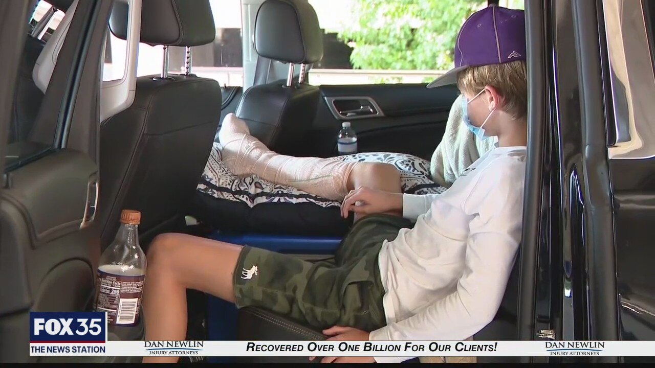 Young shark bite victim speaks to FOX 35