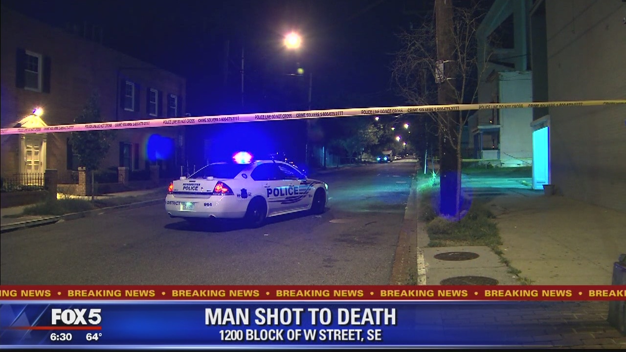 Man shot, killed in Southeast DC