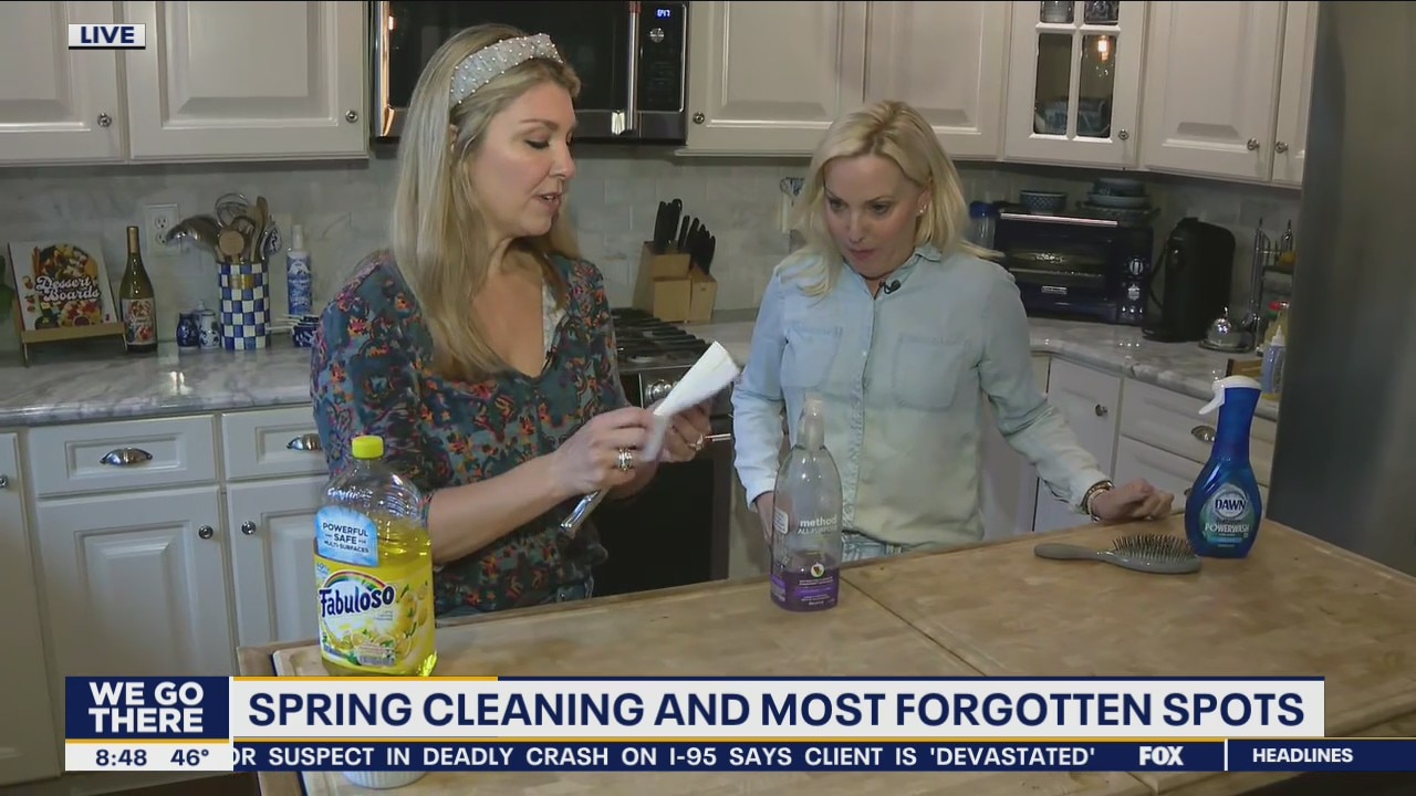 Tips for spring cleaning and hitting those forgotten spots