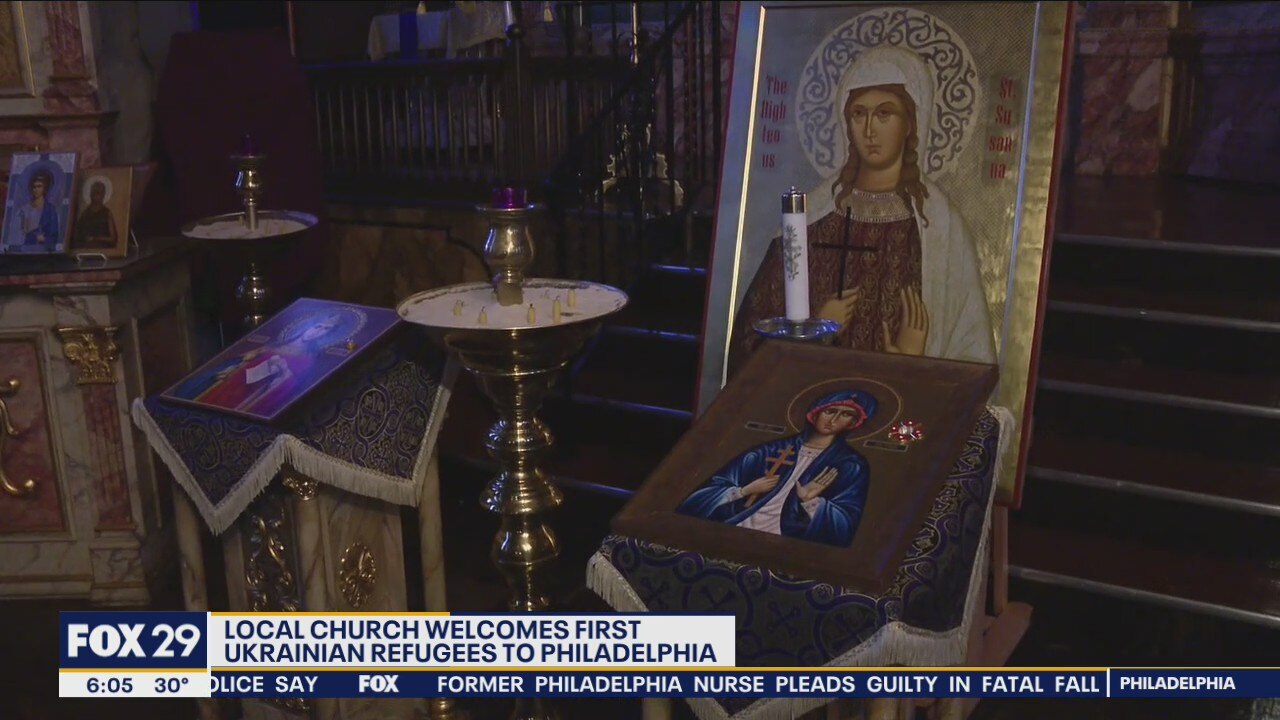 Local church welcomes first Ukrainian refugees