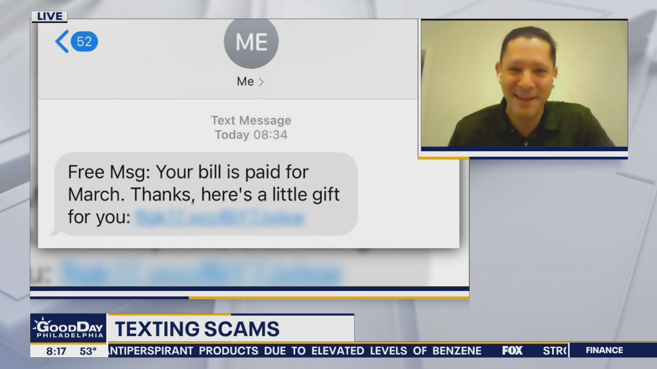 New text message scam appears to come from your own phone number
