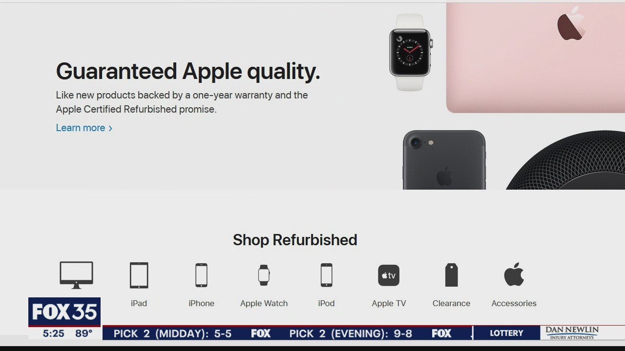 Buying refurbished technology for back to school