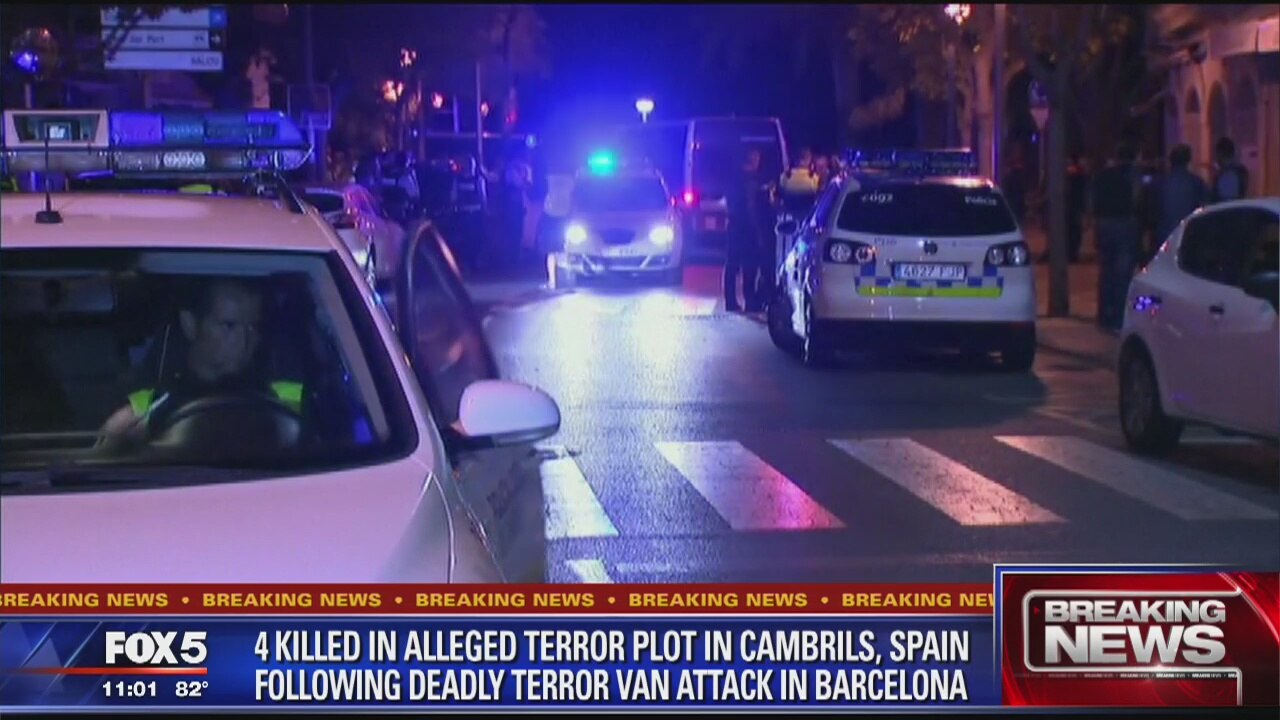 Suspects shot and killed in Spanish resort town during response to terror attack